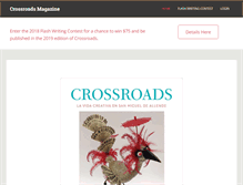 Tablet Screenshot of crossroadsmag.com